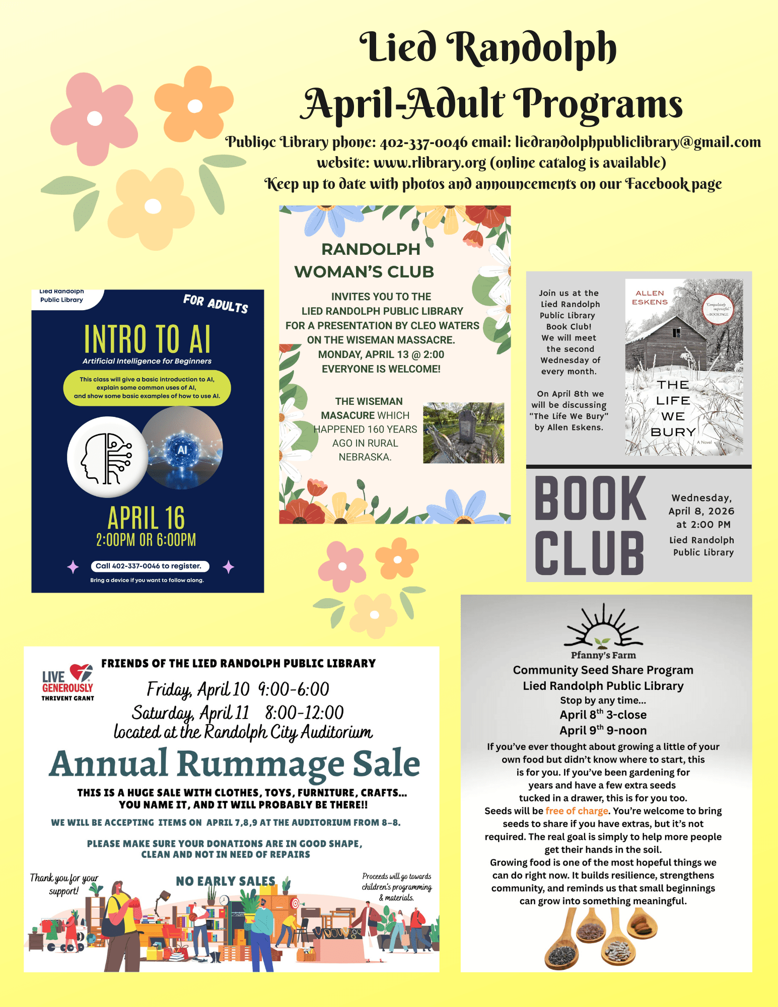 Copy of Lied Randolph Publi9c Library April-Adult Programs