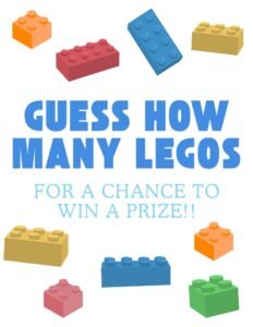 Lego Guessing Jar