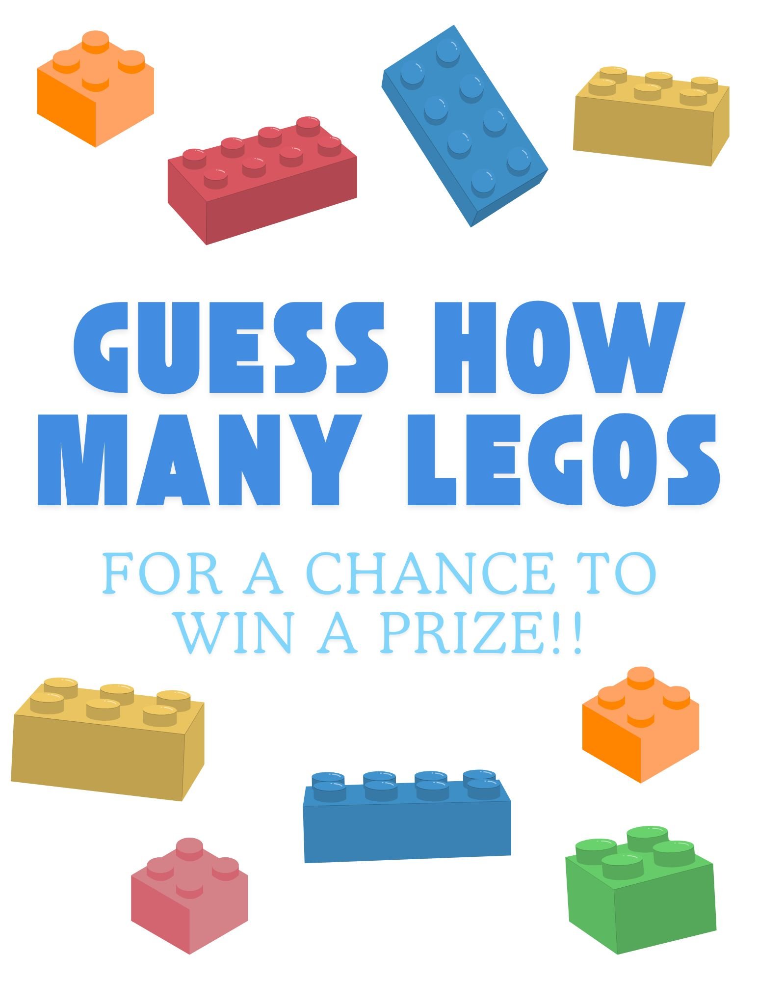 Lego Guessing Jar