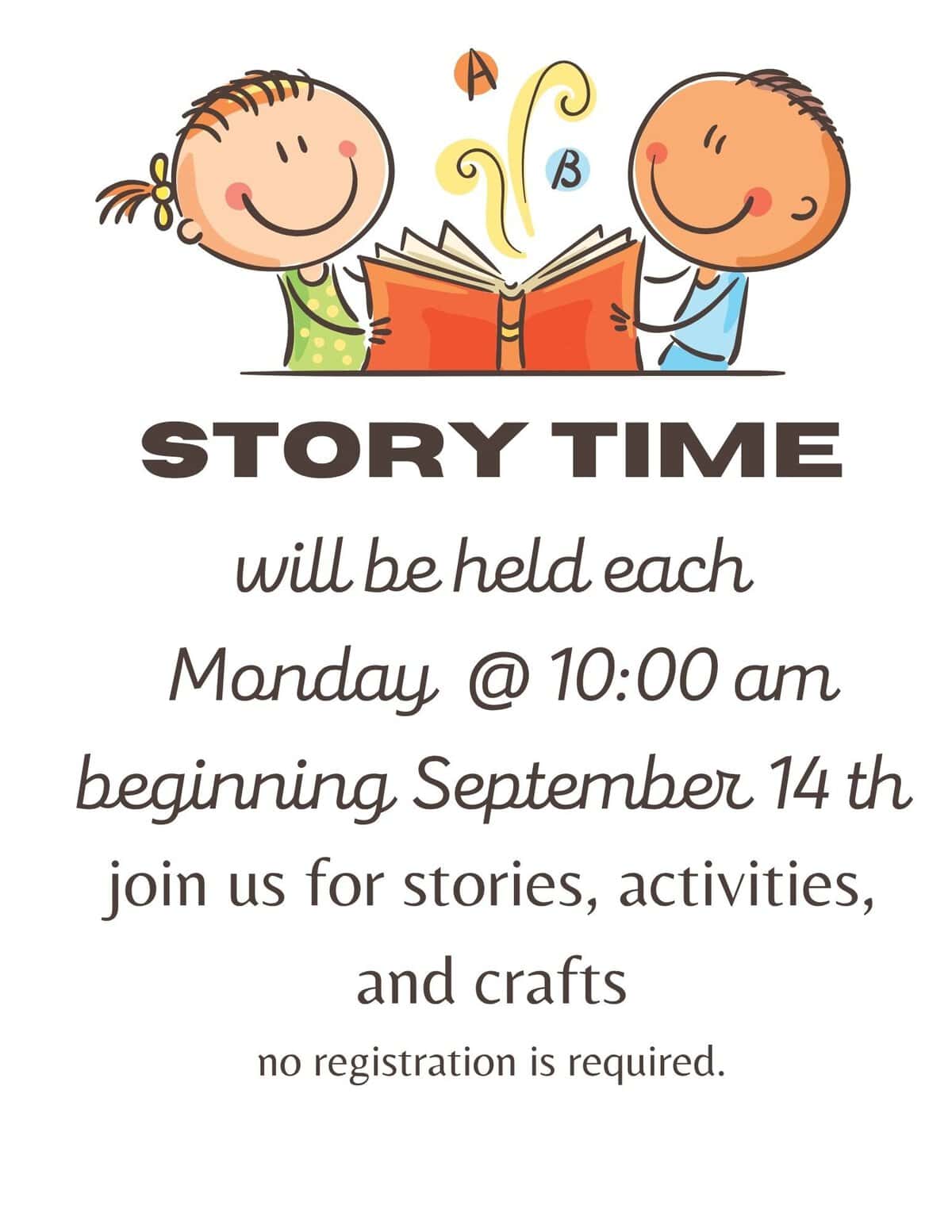 Story hour no date