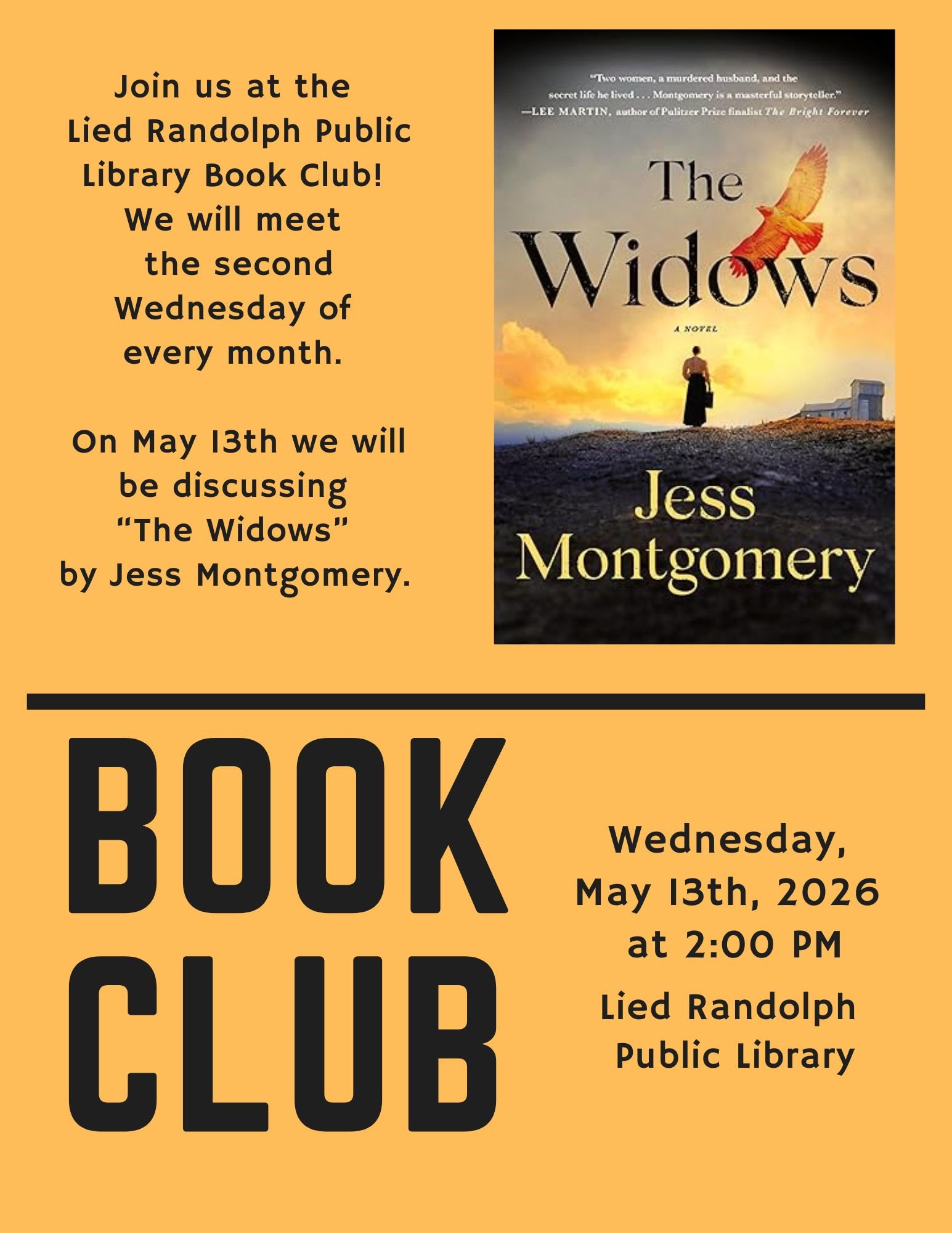 Wednesdays 2 PM Starting January 7, 2026 Lied Randolph Public Library (1)